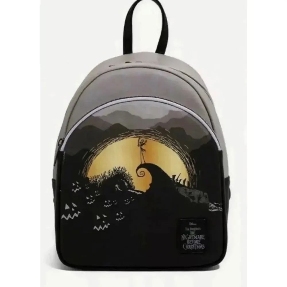 Loungefly Jack Skellington Nightmare Before Christmas Mini Backpack Golden Moon